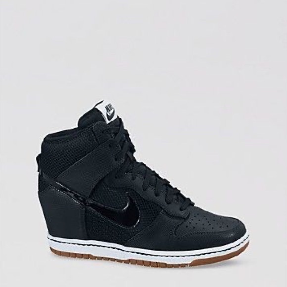 nike dunk sky hi black